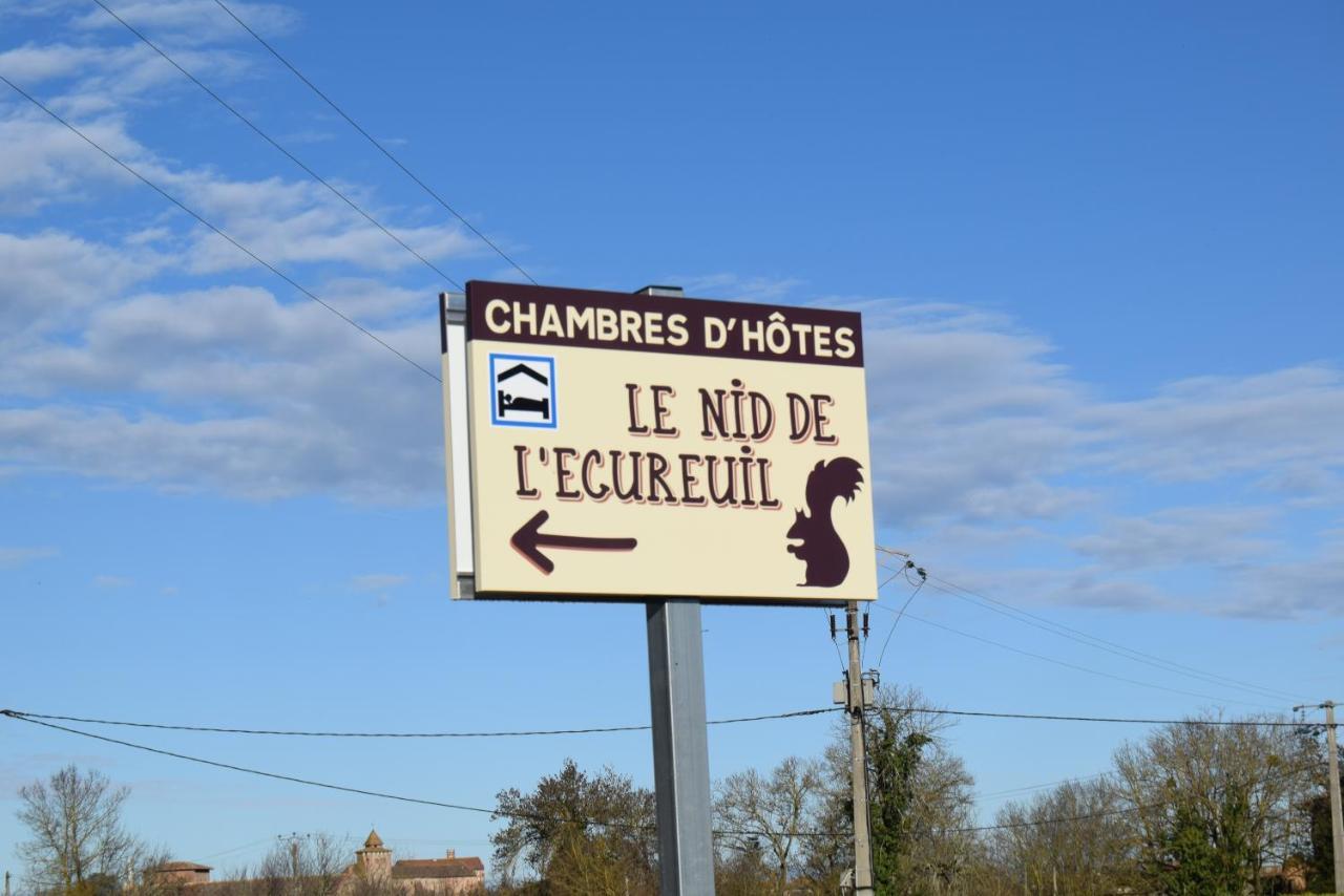 Le Nid De L'Ecureuil Bed & Breakfast Brens  Exterior photo